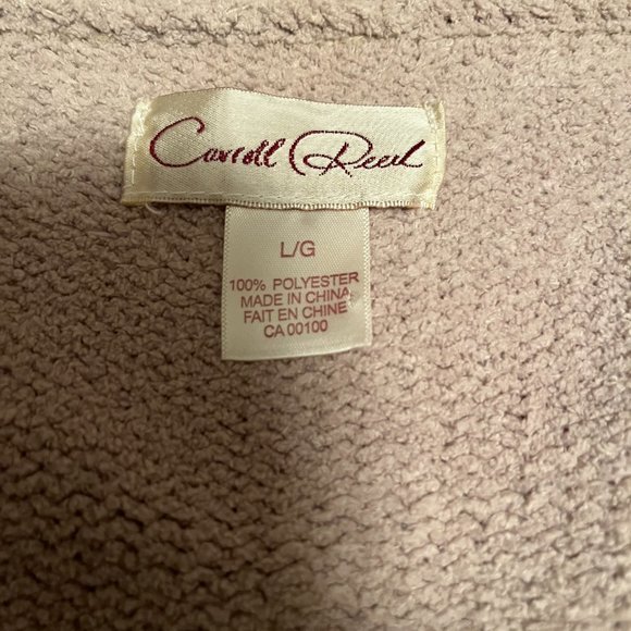 Carroll Reed: Vintage Long Sleeve Cable Knit Sweater - Picture 4 of 6